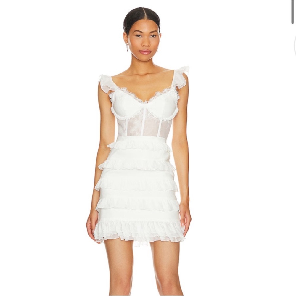 v chapman Fiorenza short dress